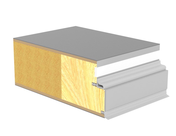 Laminat dør med ABS kant