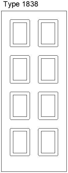 Sporfræsning 38 mm type 8