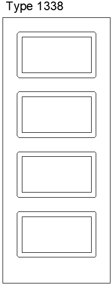 Sporfræsning 38 mm type 3