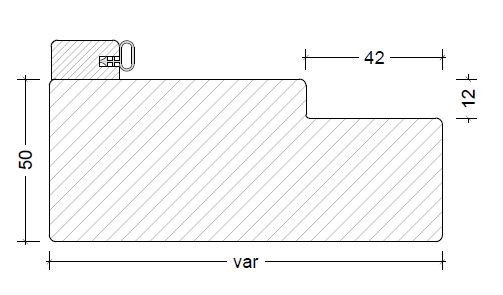 Standard karm til 49,7dB
